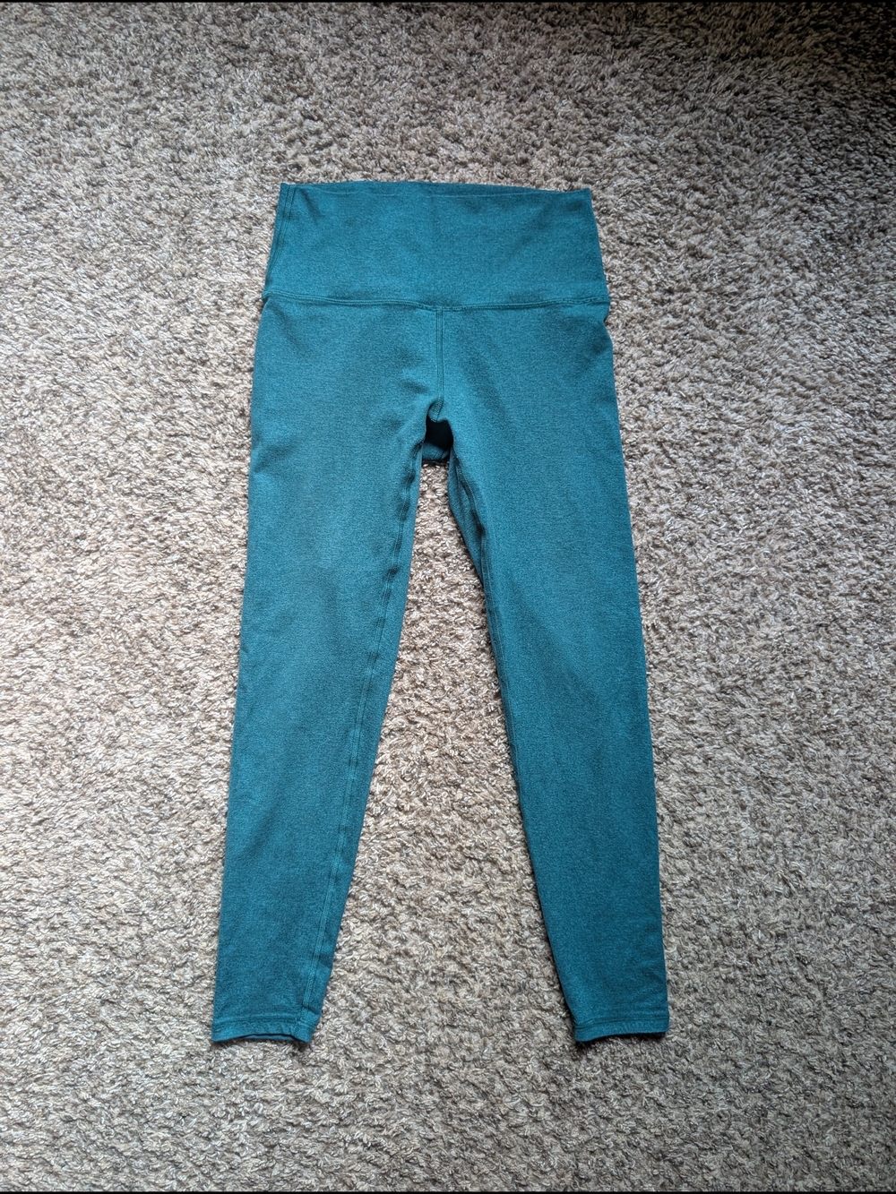 Fleo Teal High-Waist Leggings